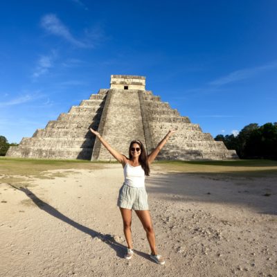 alysha at chichen itza