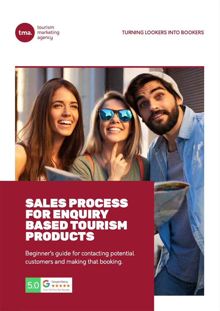 The Sales Process for Enquiry Based Tourism Products